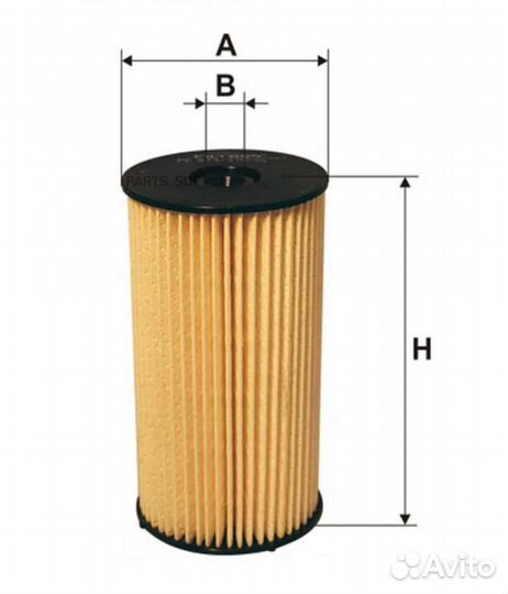 Filtron PE9733 PE 973/3 фильтрующий элемент топлив
