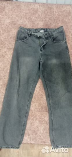 Джинсы широкие