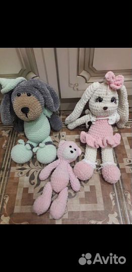 Зефирные игрушки, ручная работа