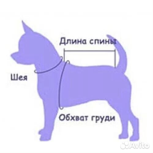 Комбинезон зимний для собак мелких пород
