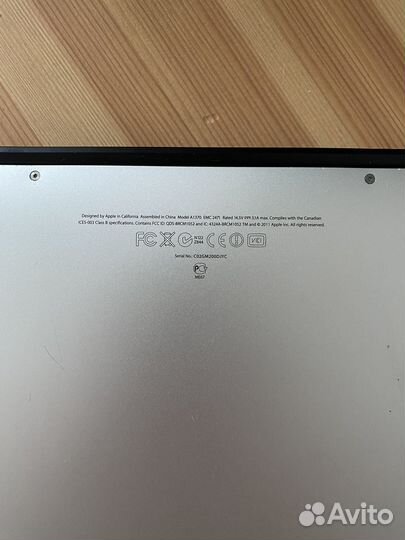 Apple MacBook Air 1370