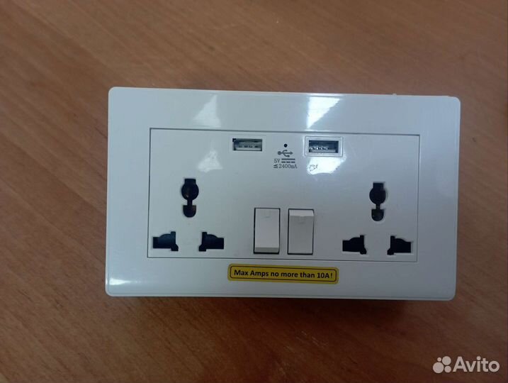 Розетки с usb
