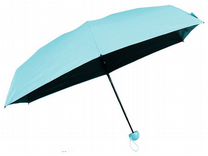 Зонт компактный в чехле RoadLike голубой