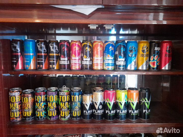 Алюминиевые банки из под Энергетических напитков