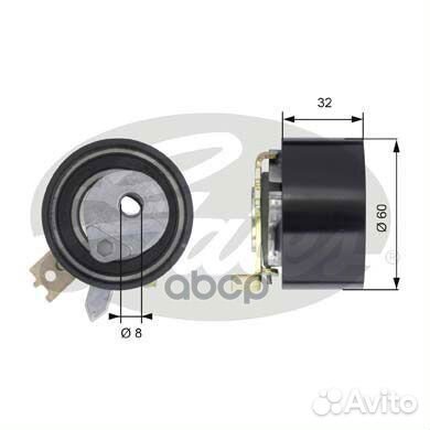 Ролик натяжной ремня грм duster 1,5DCI 06/10