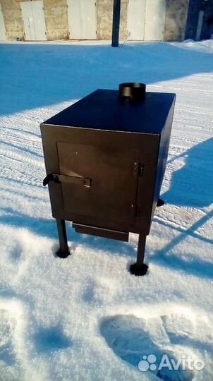 Печь камин на дровах