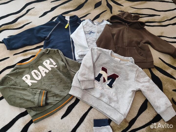Одежда для мальчика пакетом 74