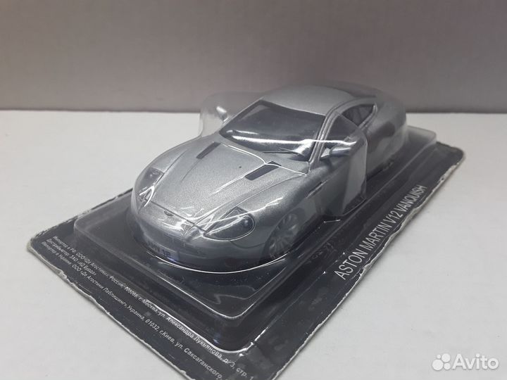 Модель Aston Martin V12 Vanquish в 1:43