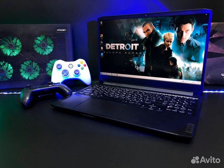 Ноутбук Lenovo Ryzen/GeForce/SSD с гарантией