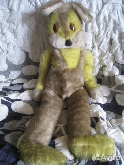 Кукла СССР / мишка заяц чебурашка плюш