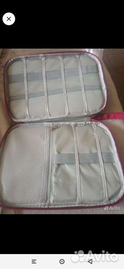 Органайзер для зарядок, косметичка органайзер