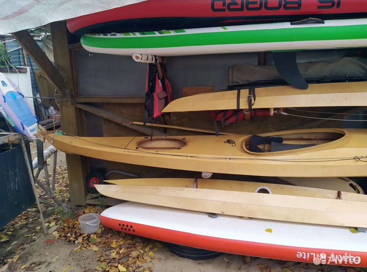 Каяк-тримаран