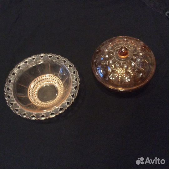 Карамельное стекло СССР