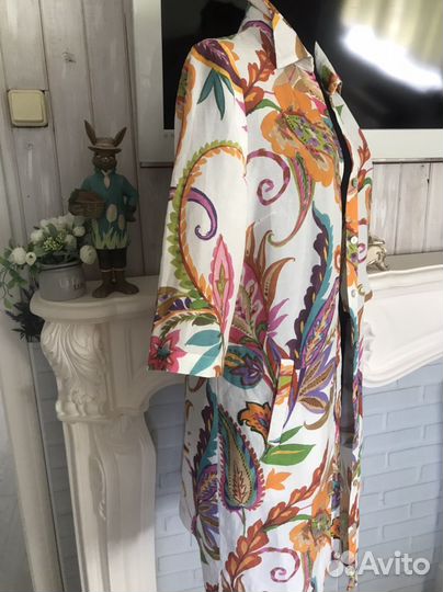 Туника 42-44 Вискоза Лён Бельгия