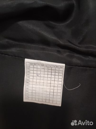 Жилет школьный для мальчика рост 128