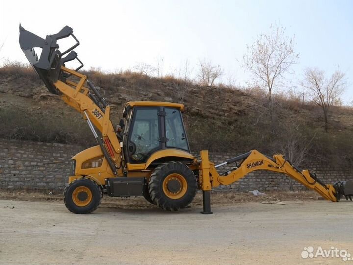 Экскаватор-погрузчик Shanmon 388T, 2024