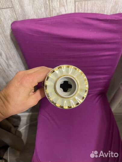 Подсвечник фарфоровый новый