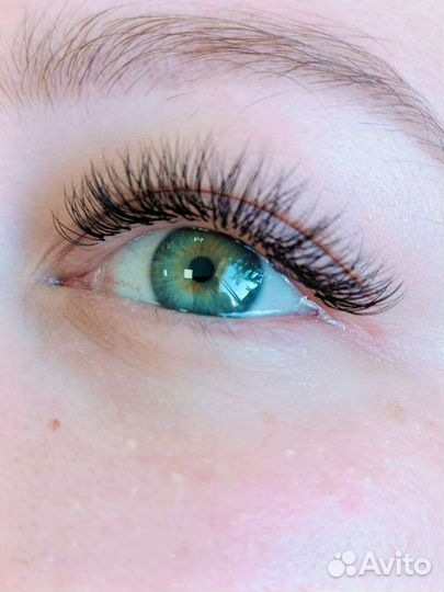 Наращивание ресниц с выездом на дом