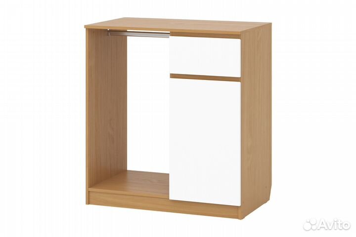 Комод-гардероб 90-5 Нэко открытый без ручек с ящик