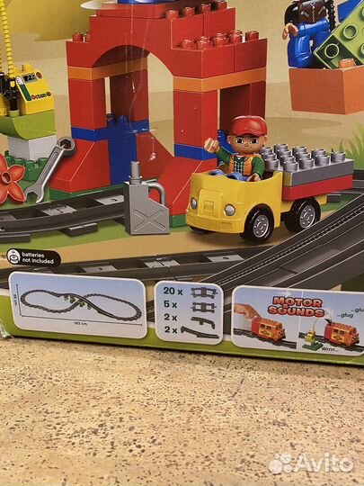 Lego duplo 10507 поезд