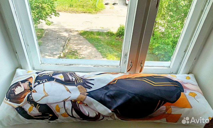 Дакимакура Чжун Ли/Геншин/Genshin impact