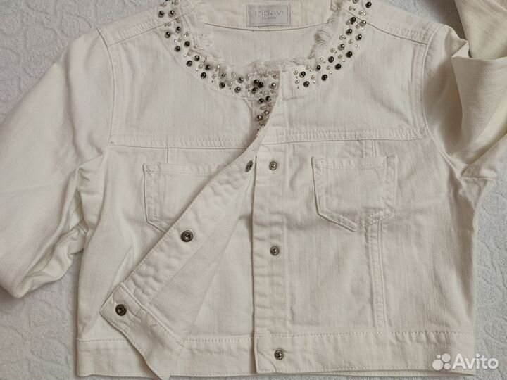 Джинсовая куртка женская