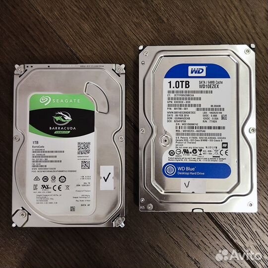 Жесткие диски 1 тб для компьютера (3,5