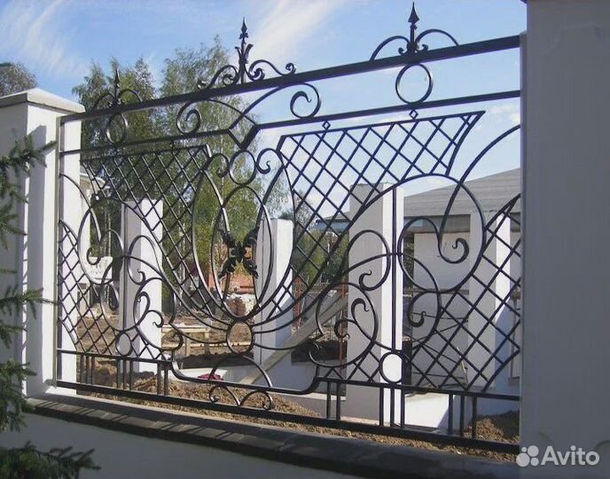 Кованый забор