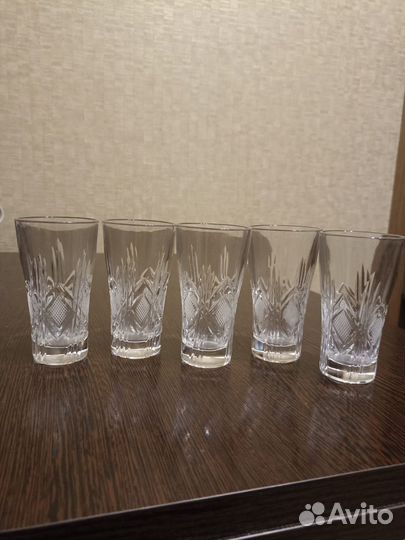 Хрустальные рюмки СССР