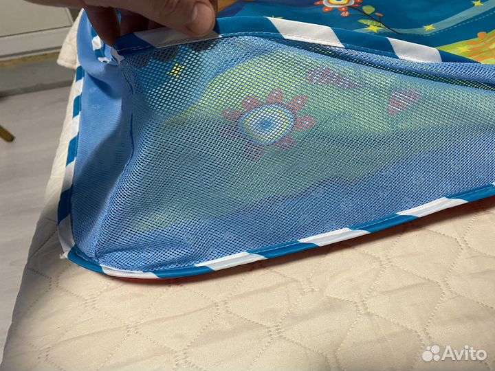 Развивающий коврик с бортиком