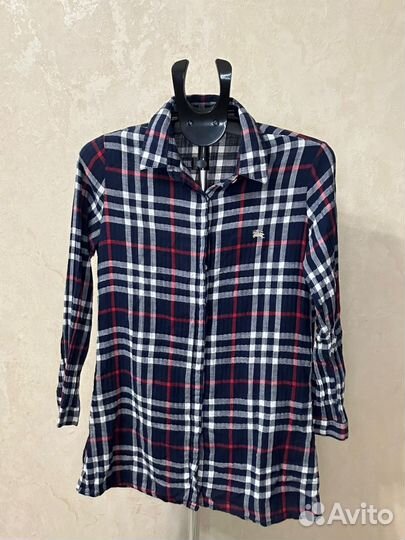 Рубашка, туника, хлопок, теплая