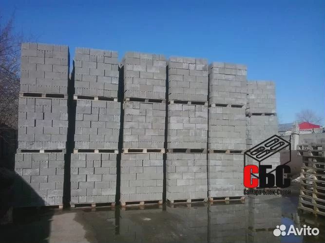 Керамзитобетонные блоки М50 D1100