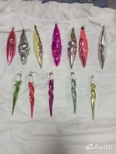 Ёлочные игрушки СССР