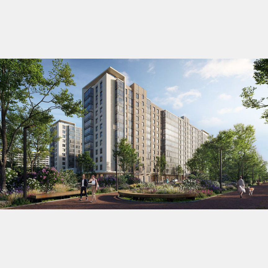 1-к. квартира, 41,8 м², 6/12 эт.