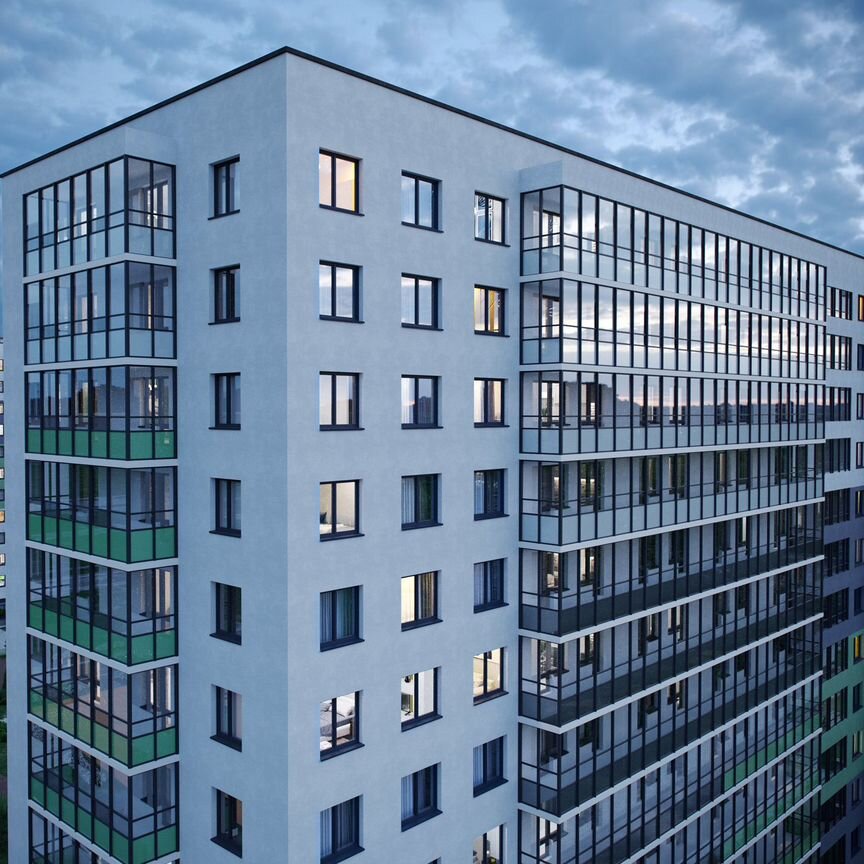 Квартира-студия, 26,6 м², 1/12 эт.