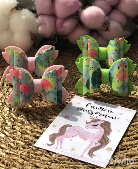 Бантики для волос