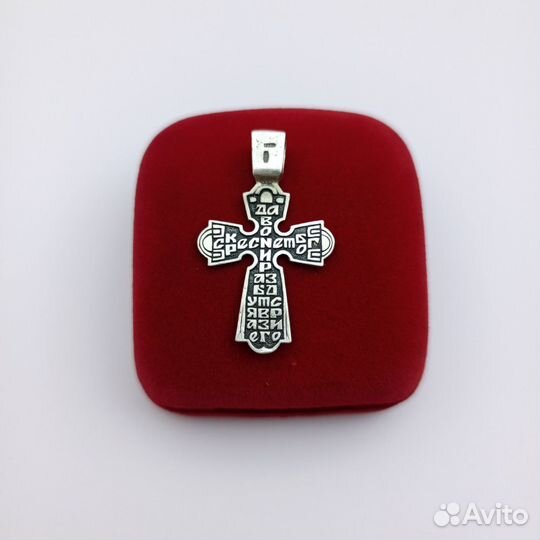 К28. Крест серебро 925 (id 76875)