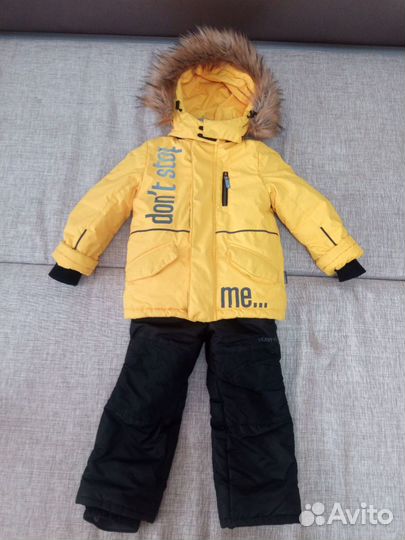 Зимний костюм для мальчика 110 р-р