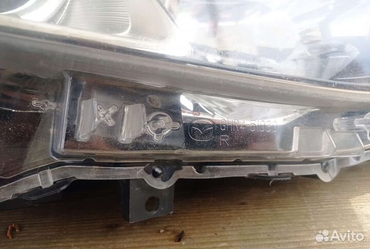 Фара правая mazda 6 gj