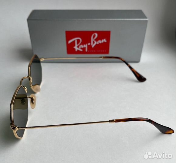 Очки Ray Ban Octagonal зеленые