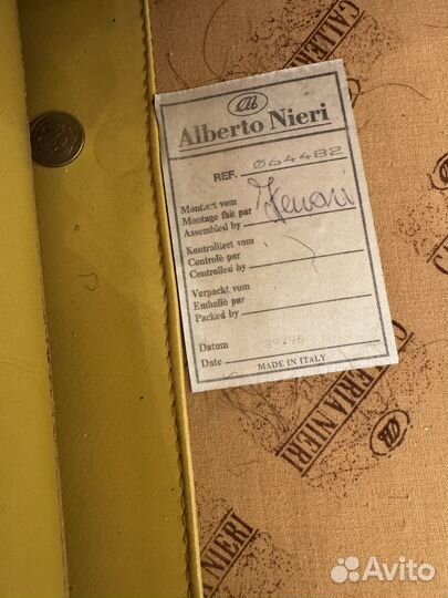 Диван кожаный Alberto Nieri