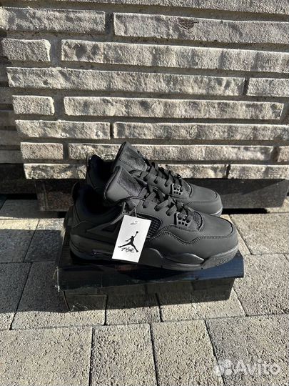 Nike air jordan 4 retro black