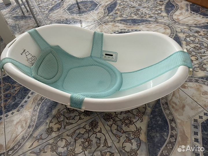 Ванночка для купания детская с гамаком