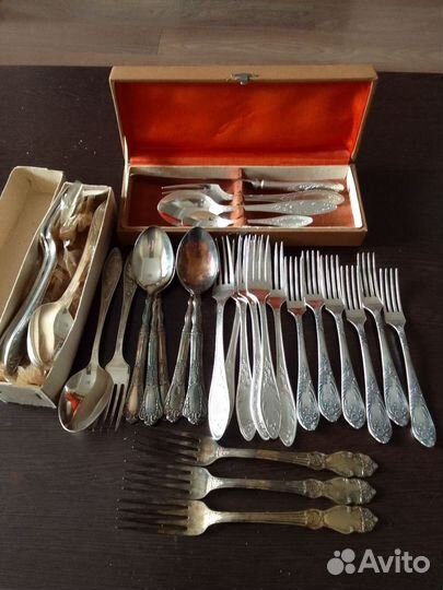 Вилки и ложки мельхирор