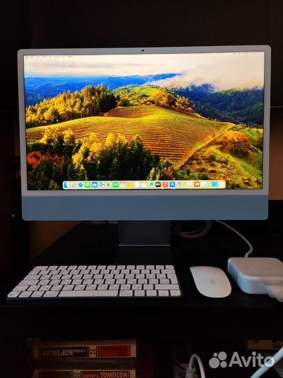 Моноблок Apple iMac 24 M1 16Gb 256Gb Blue