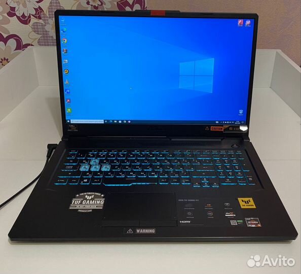 Игровой ноутбук asus tuf gaming 17