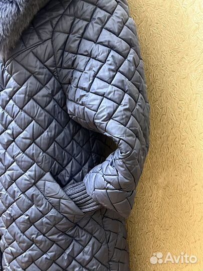 Пальто с капюшоном 48 р., б/у