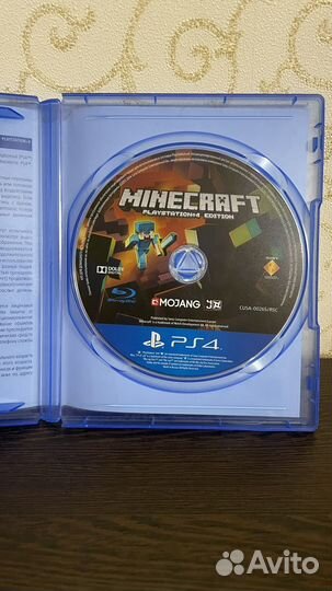 Minecraft ps4 диск