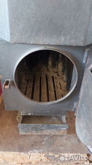 Печка буржуйка на дровах