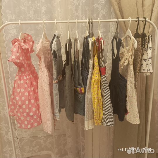 Пакет брендовых вещей на девочку 86-92-98